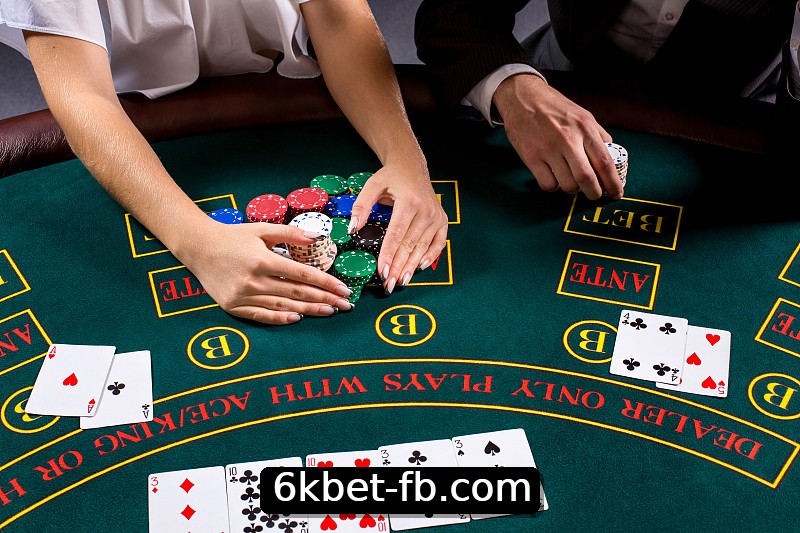 Mesa de Blackjack 6kbet